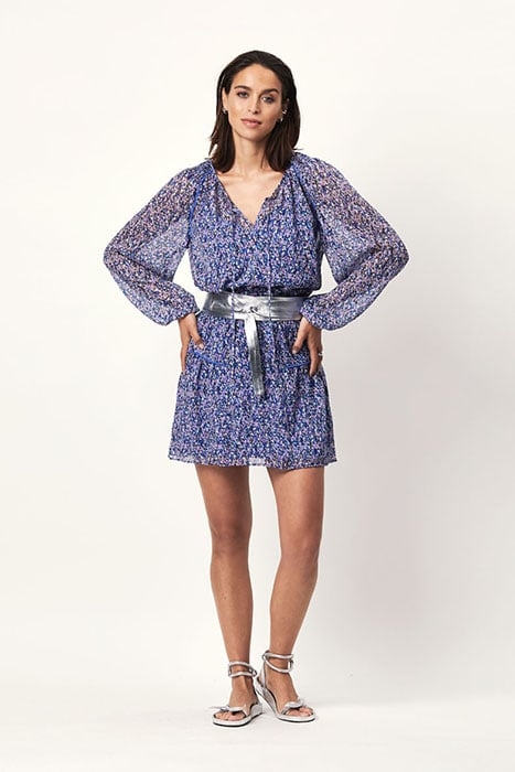 D6MANNET BOHEMIAN PRINT TOP MULTICOLOUR 1