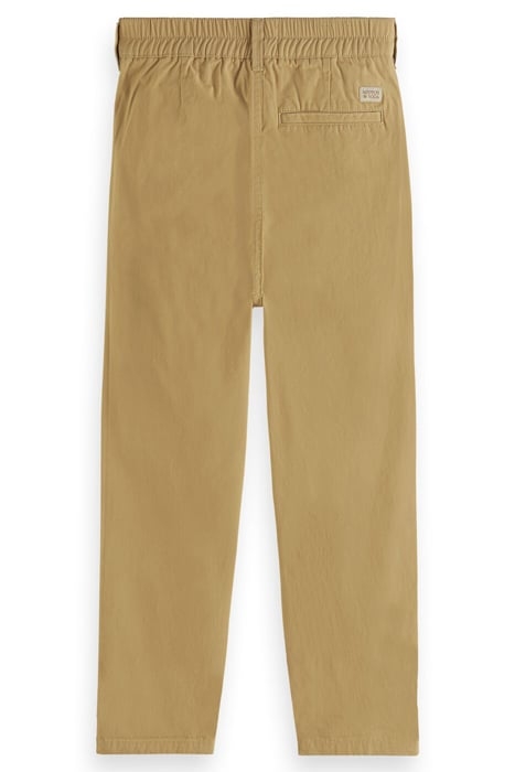LOOSE TAPERED FIT- PEACHED CHINO SAND 2