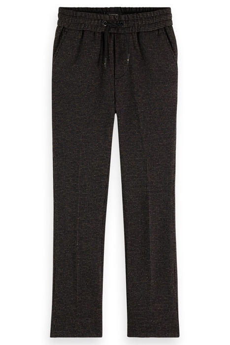 REGULAR SLIM FIT- YARN-DYED KNITTED PANTS COMBO A 1