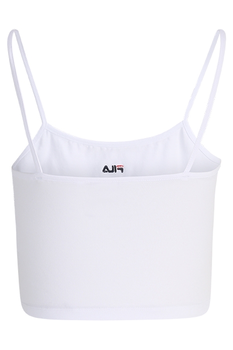 LONI CROPPED SPAGHETTI TOP BRIGHT WHITE 5