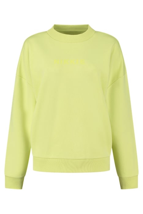 NIKKIE SWEATER BRIGHT GREEN 1