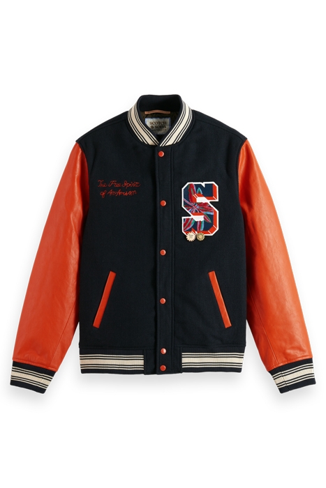 LEATHER COLLEGE BOMBER NIGHT 4