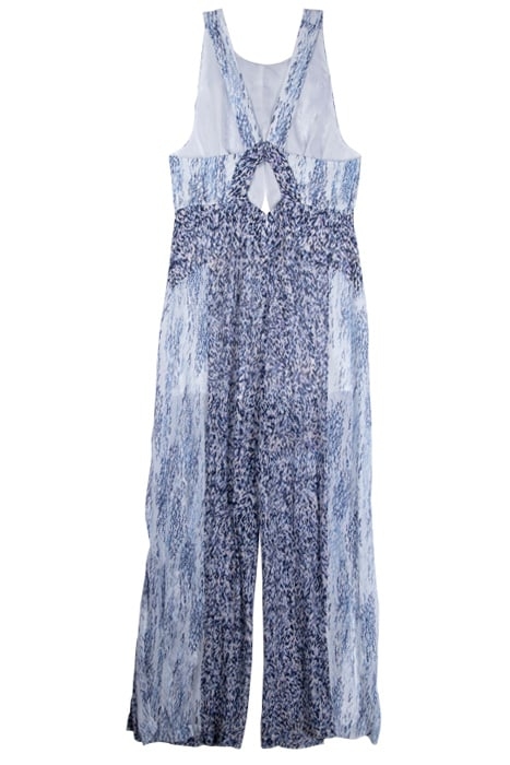 RIA-PRINTED JUMPSUIT WHITE/NAVY 2