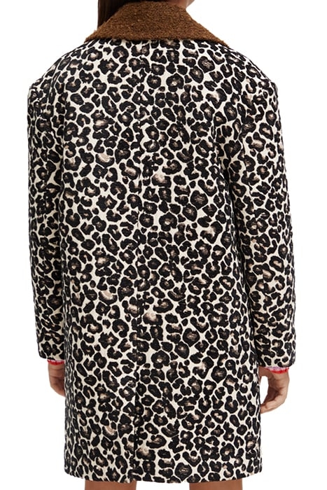 LEOPARD JACQUARD COAT ANIMAL 2
