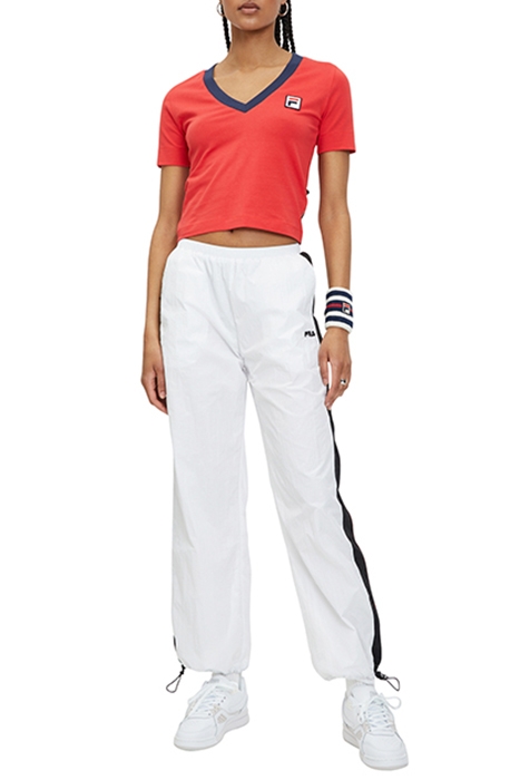 LUDHIANA V-NECK TEE TRUE RED 3