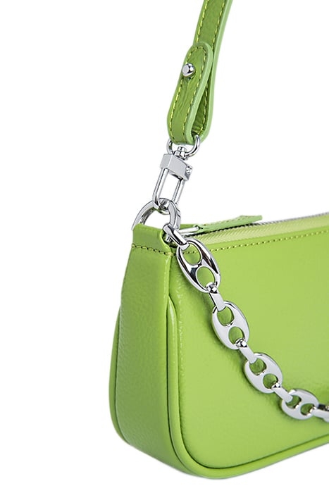MINI RACHEL PISTACHIO GLOSS GRAINED LEATHER 2