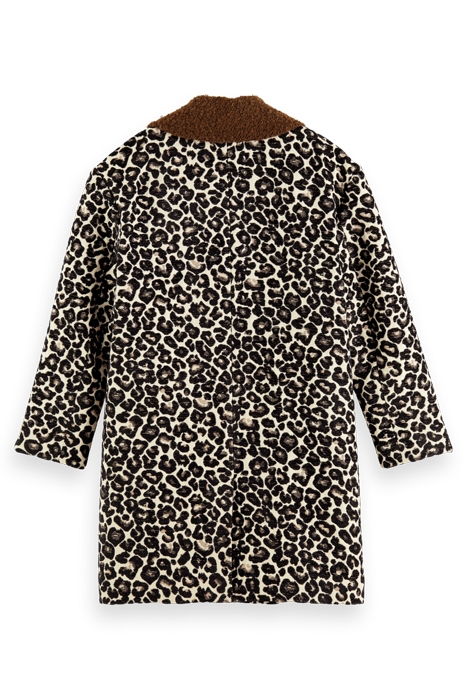 LEOPARD JACQUARD COAT ANIMAL 5