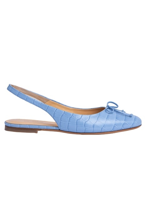 TONI SKY BLUE CROCO EMBOSSED LEATHER 1