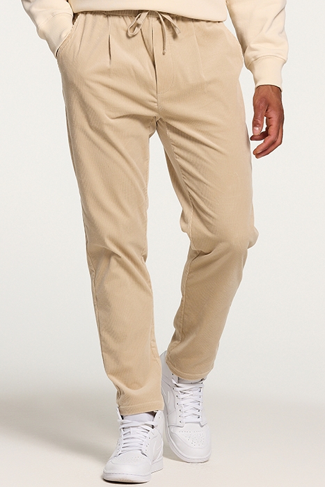 RUSSEL RIB JOGGERS WARM SAND 1