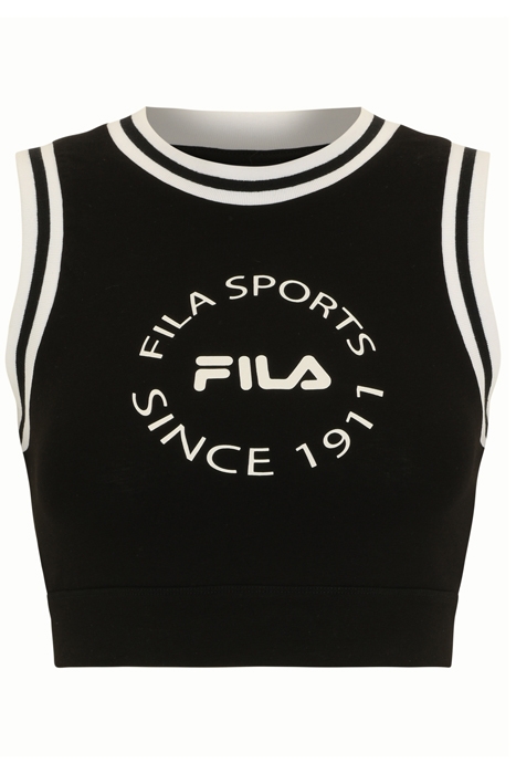 LEKKI GRAPHIC BRA TOP BLACK 4