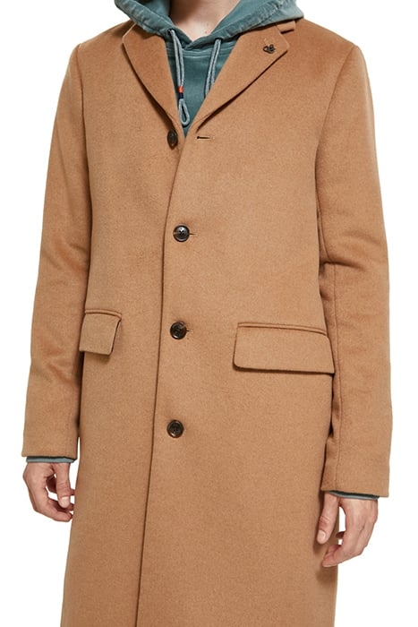 CLASSIC WOOL BLEND OVERCOAT CAMEL 8