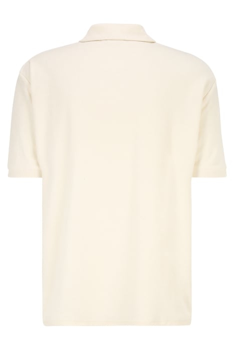 LIVERPOOL TOWELLING POLO SHIRT ANTIQUE WHITE 4