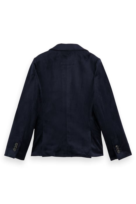 SATIN-LAPEL VELVET BLAZER NIGHT 2