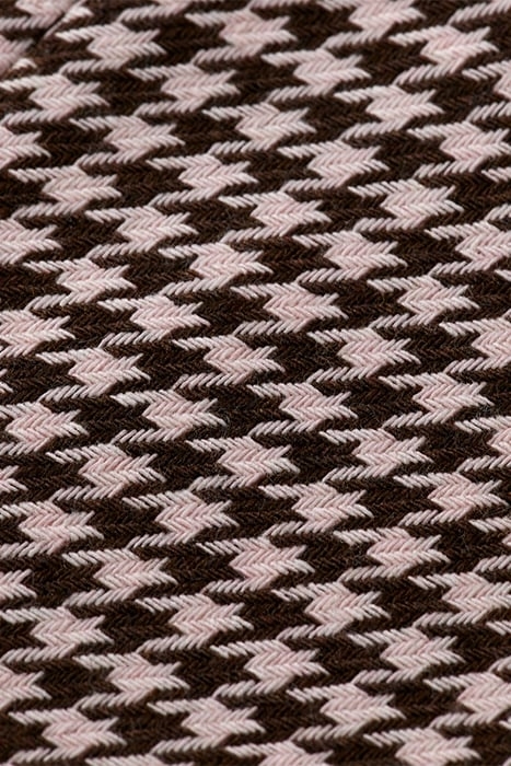 HOUNDSTOOTH SINGLE BREASTED BLAZER HOUNDSTOOTH PINK CLOUD 7