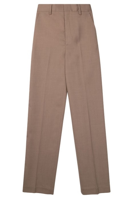 CARA FLANNEL TROUSERS SAND BEIGE 1