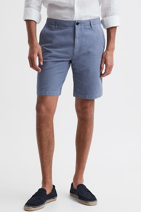 EZRA-CASUAL SHORTS BLUE 1