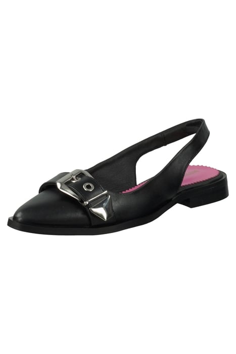 PHIONA LEATHER MULE BLACK 7