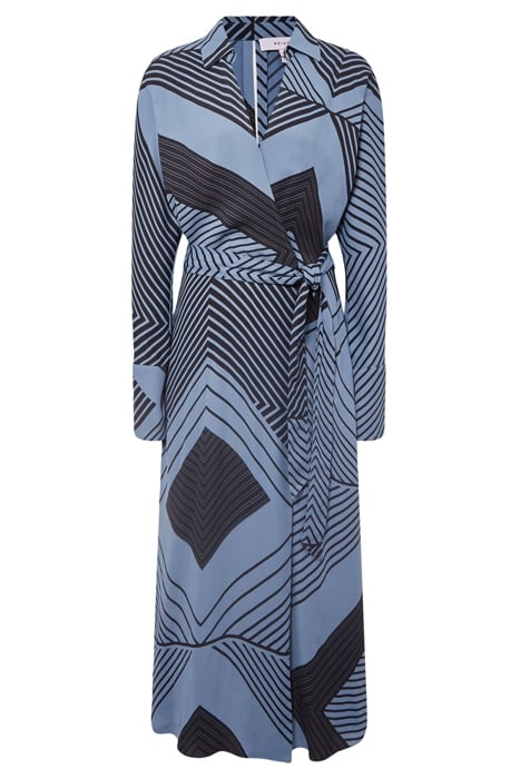 TALIA-SPLICED DRESS BLUE 3