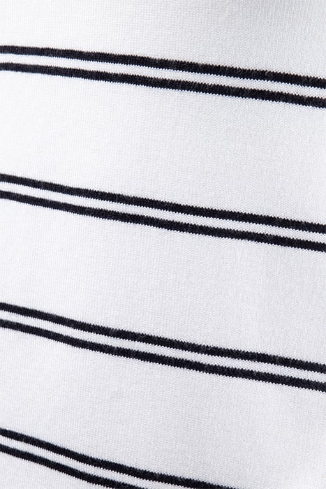 LUX TROPHY STRIPE SS ECRU / MARINE 3