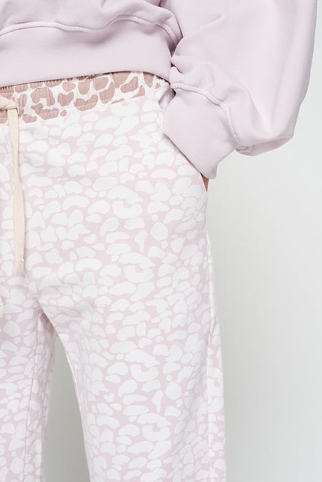 CROPPED JOGGER LEOPARD PALE LILAC 7
