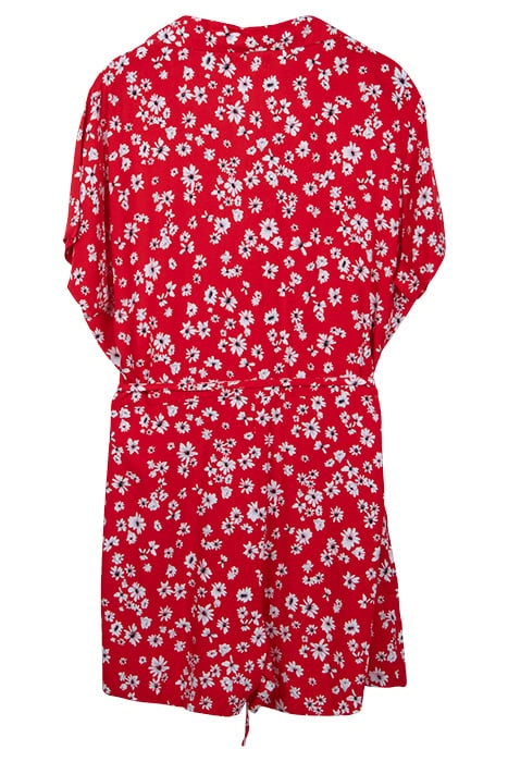 SHASTA DAISY PRINT PLAYSUIT POPPY 2