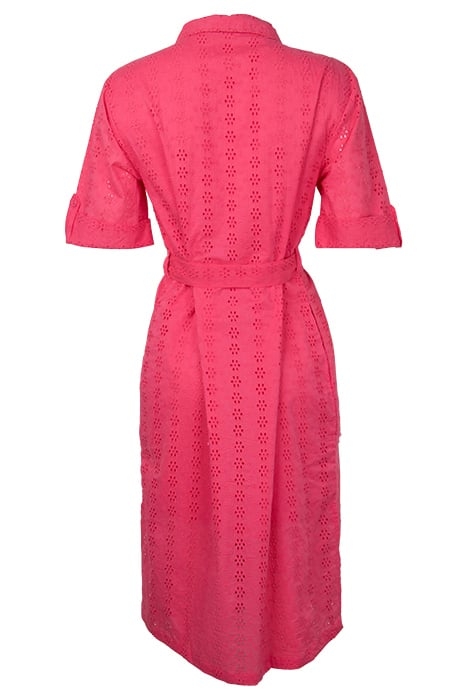 BRODERIE SHIRT DRESS MIDI CAMELLIA 2