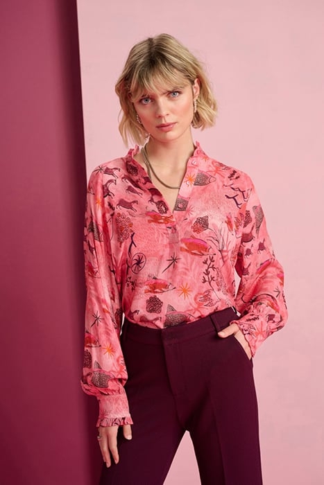 BLOUSE - FANTASTIQUE ROSE 1