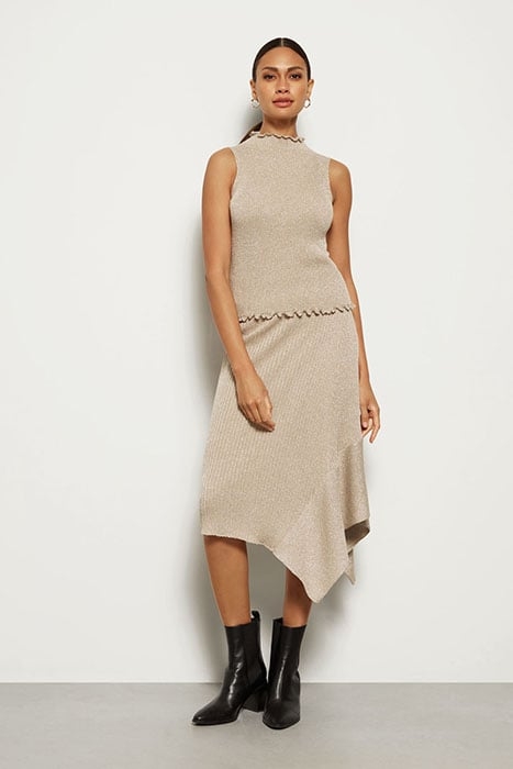 WAVE SKIRT CHAMPAGNE 1