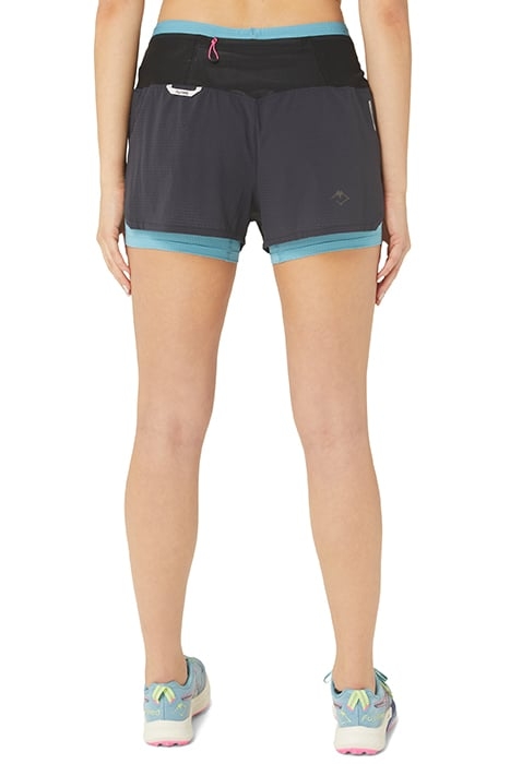 FUJITRAIL 2-N-1 SHORT PERFORMANCE BLACK/GRIS BLUE 2