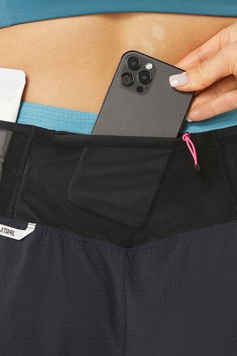 FUJITRAIL 2-N-1 SHORT PERFORMANCE BLACK/GRIS BLUE 8