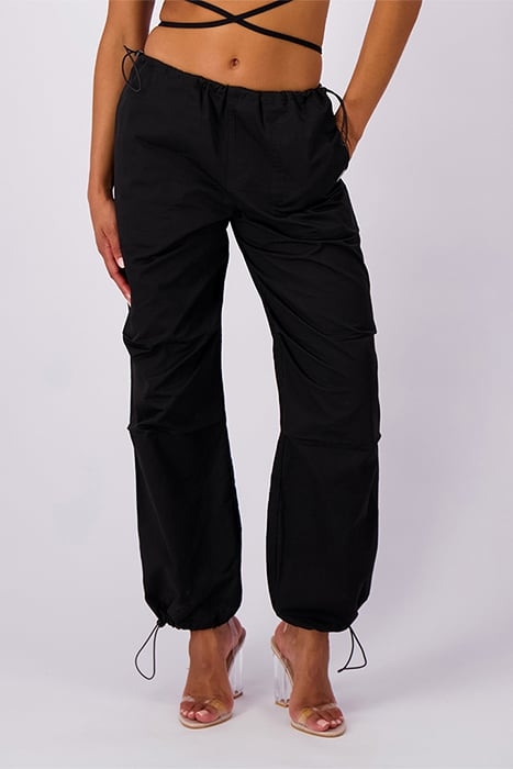 PARACHUTE PANTS BLACK 1