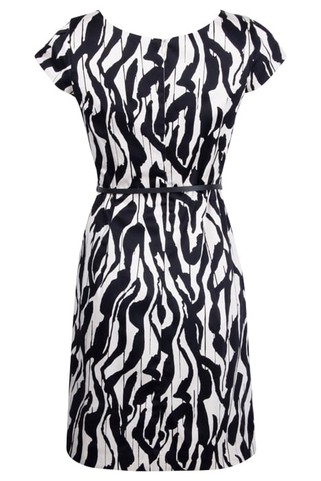 COMMA DRESSES GREY/BLACK 2