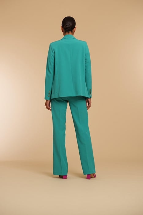 BLAZER SOLID TEAL 2