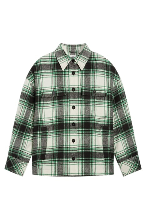 OVERSHIRTS & BLOUSES GREEN PATINA 3