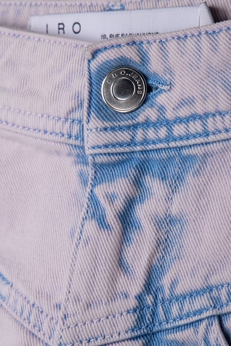 BERTO SHORT IN BLUE BLEACHED PINK 3