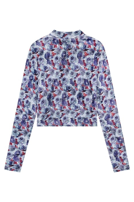 VELVET FLOWER TOP VIOLET 2