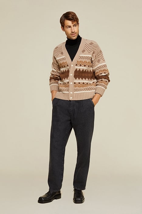 SINATRA 7171 JACQUARD TRICOT BROWN JACQUARD 3