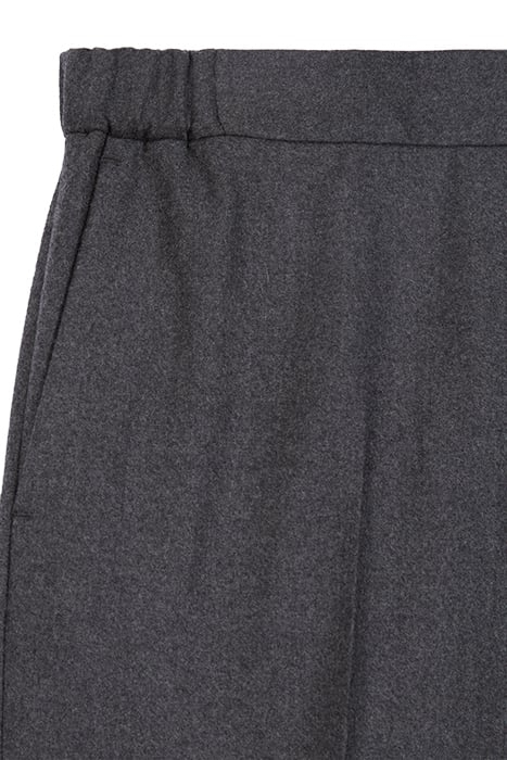 SUIT TROUSERS WITH ELASTIC WAIST DETAIL GREY 6