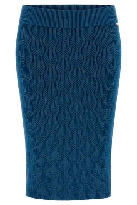 MARCIANO BY GUESS ARLET SWEATER SKIRT BLUE OPAL 4
