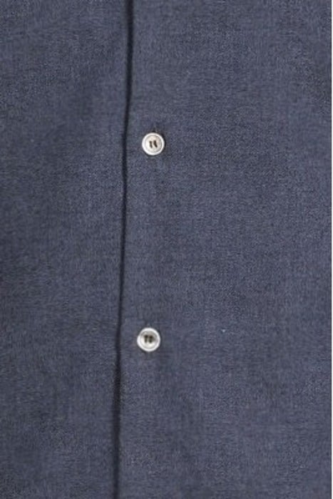NAVY FLANNEL REGULAR SHIRT NAVY 5