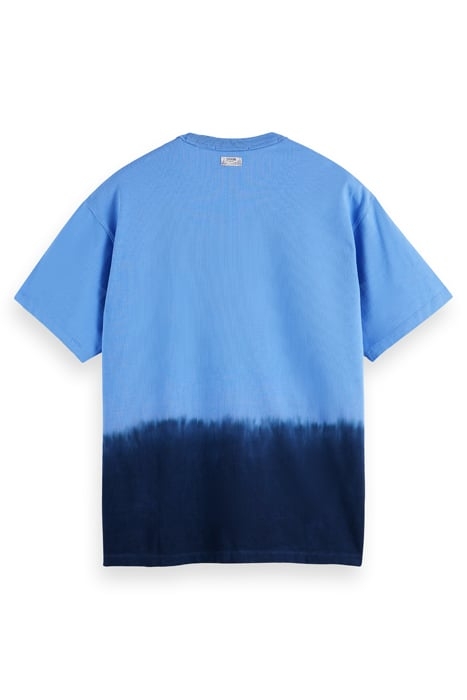 DIP DYE T-SHIRT TILE BLUE 2