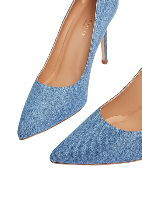 CC FERN POINTED TOE BLUE DENIM 3