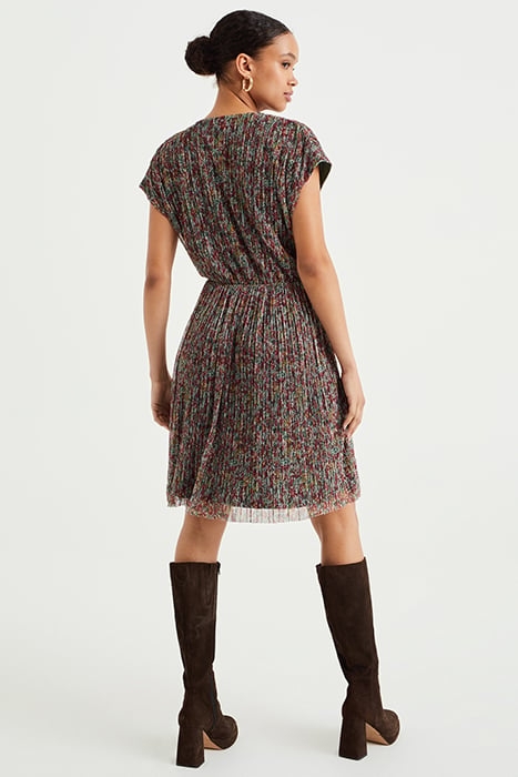 DRESS MID LENGTH DARK GREEN 2