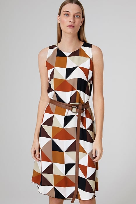 A-LINE DRESS CINNAMON 1