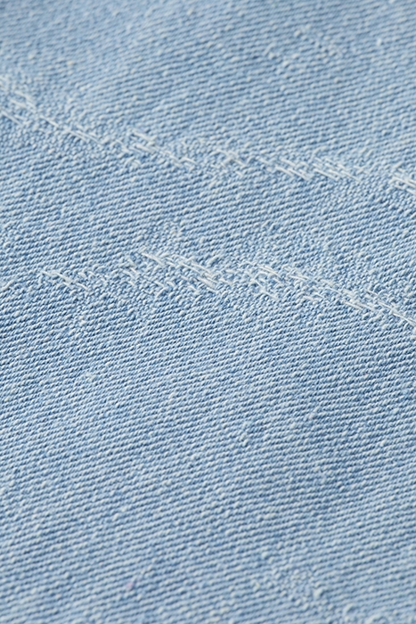 THE VERVE WORKWEAR PANT INDIGO WAVE JACQUARD INDIGO WAVE JAC 7