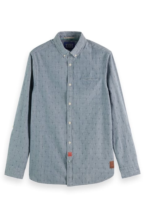 SMART INDIGO SHIRT WITH SLEEVE ADJUSTER INDIGO 3