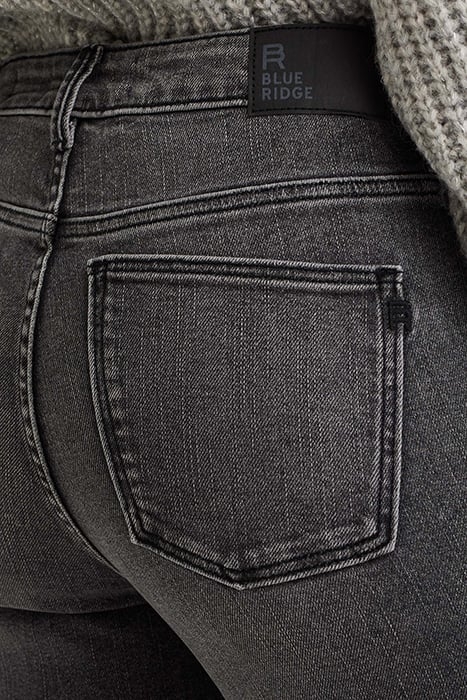 5POCKET HIGH WAIST DARK GREY 5