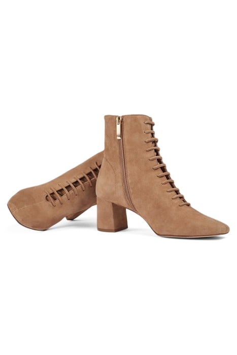 AB ARABELLA BLOCK HEEL TAN 3