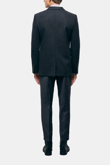 JACKET ONLY HERRINGBONE PATTERN DARK GREY 3