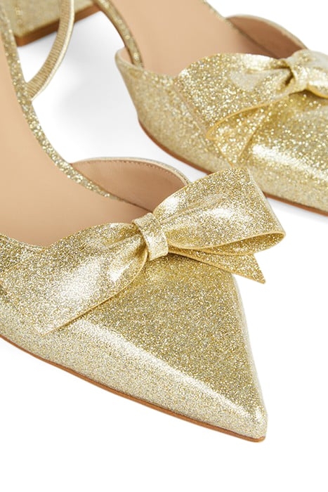 OC CADENCE BOW SLINGBACK GOLD 5
